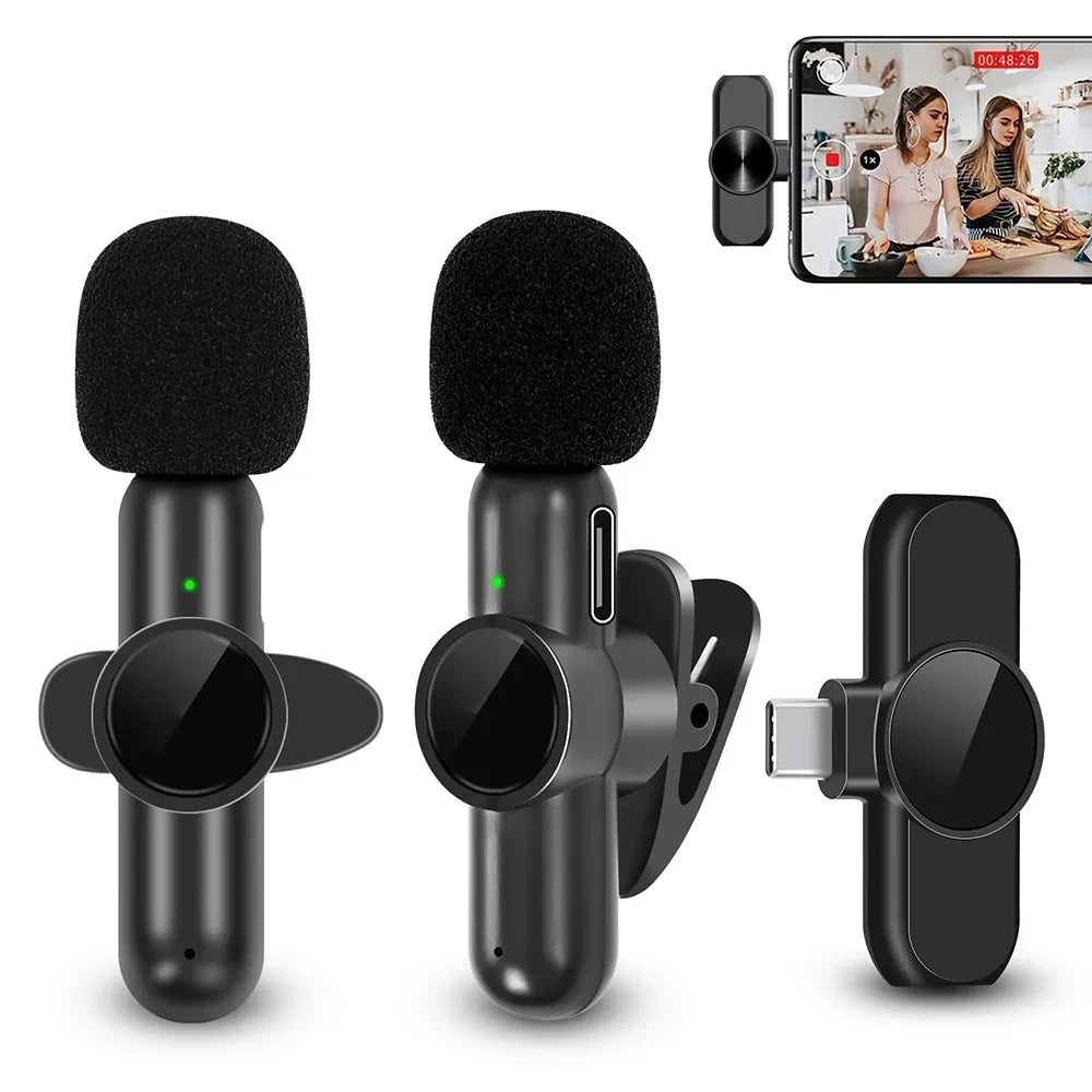 Wireless Lavalier Microphone Kit