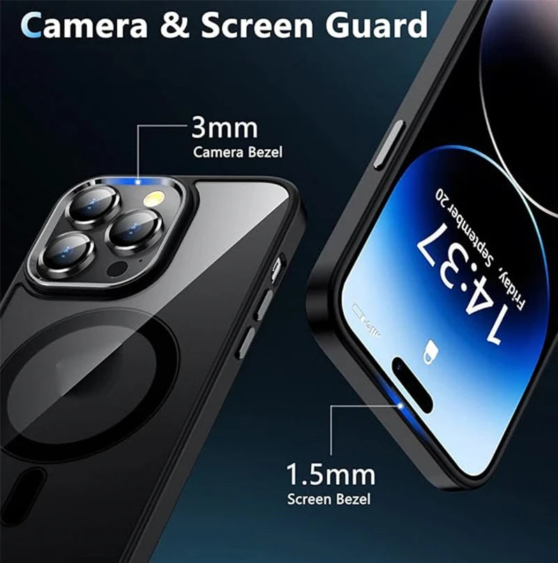 Black Magnetic iPhone Case