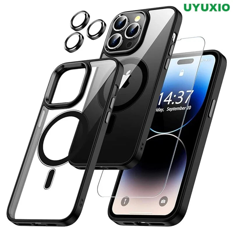 Black Magnetic iPhone Case