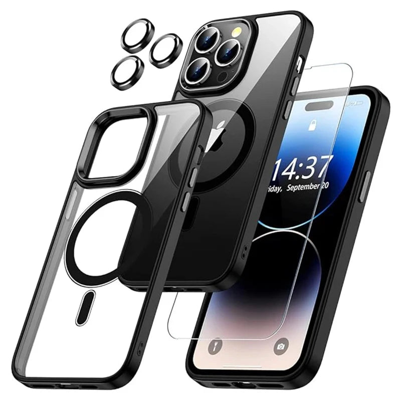 Black Magnetic iPhone Case
