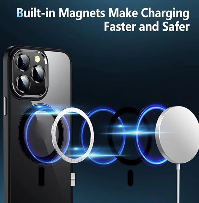 Black Magnetic iPhone Case