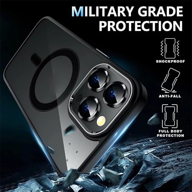 Black Magnetic iPhone Case