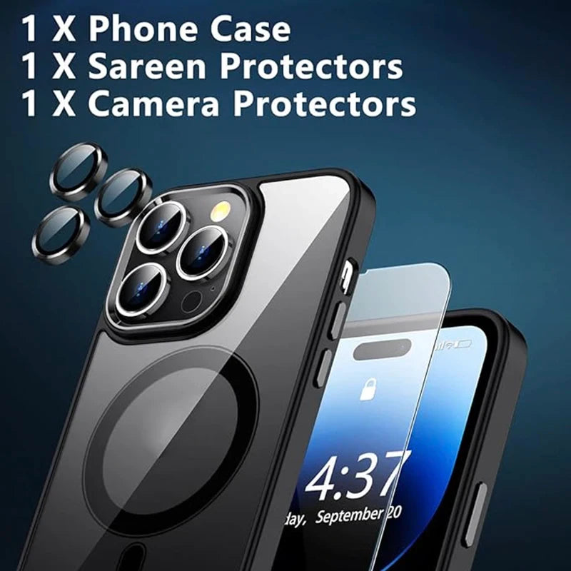 Black Magnetic iPhone Case