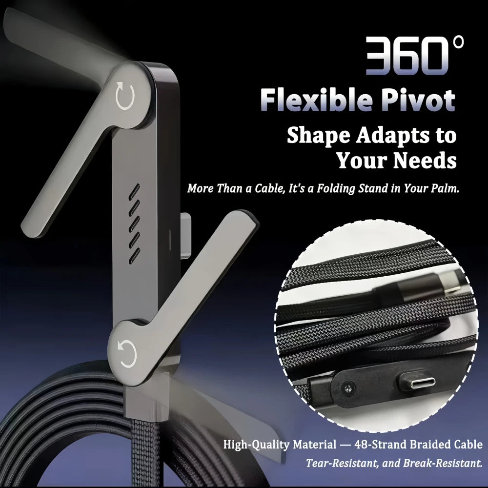 Foldable Charging Stand Cable