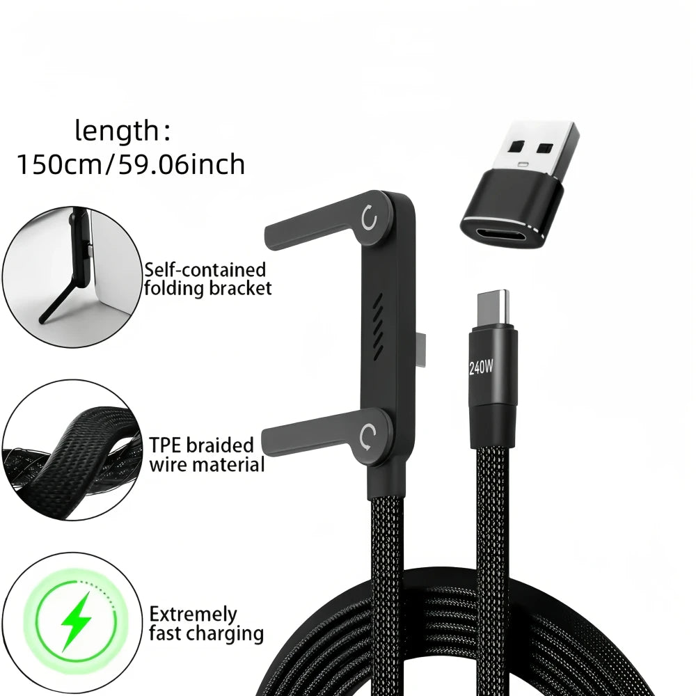 Foldable Charging Stand Cable